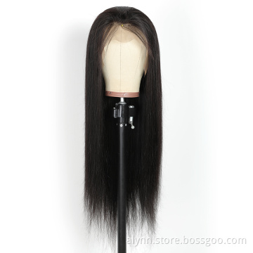 13x4 Straight Lace Front Wig Transparent Lace Wig Human Hair Lace Front Wigs